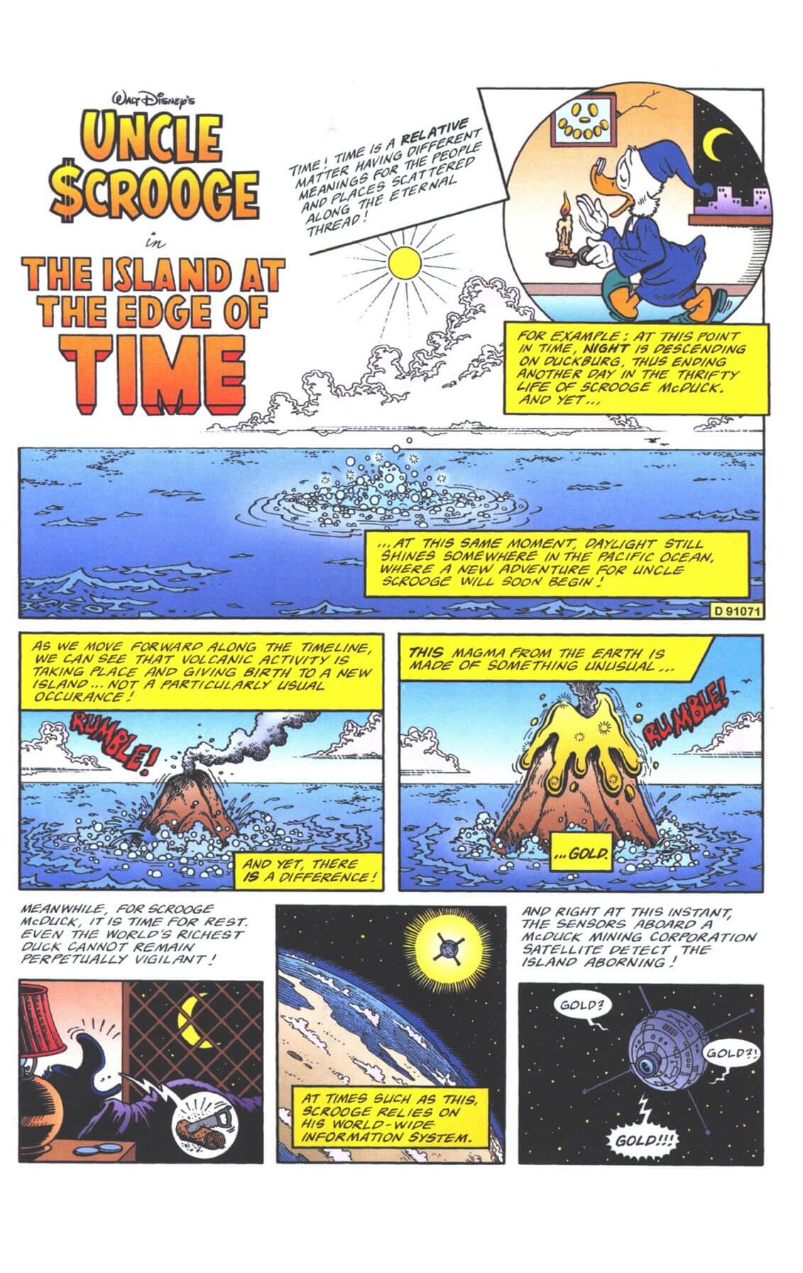 The Island at the Edge of Time first page